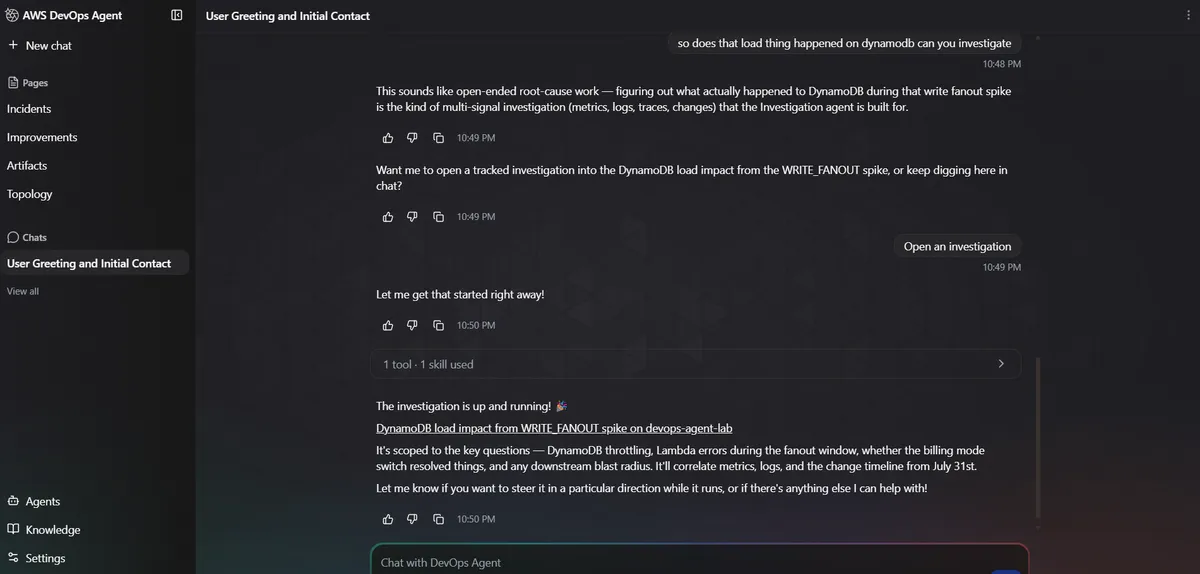 عمداً اپ سرورلس خودم را خراب کردم، سپس از عامل DevOps AWS پرسیدم چه اتفاقی افتاد