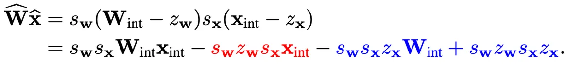 MAC with quantization