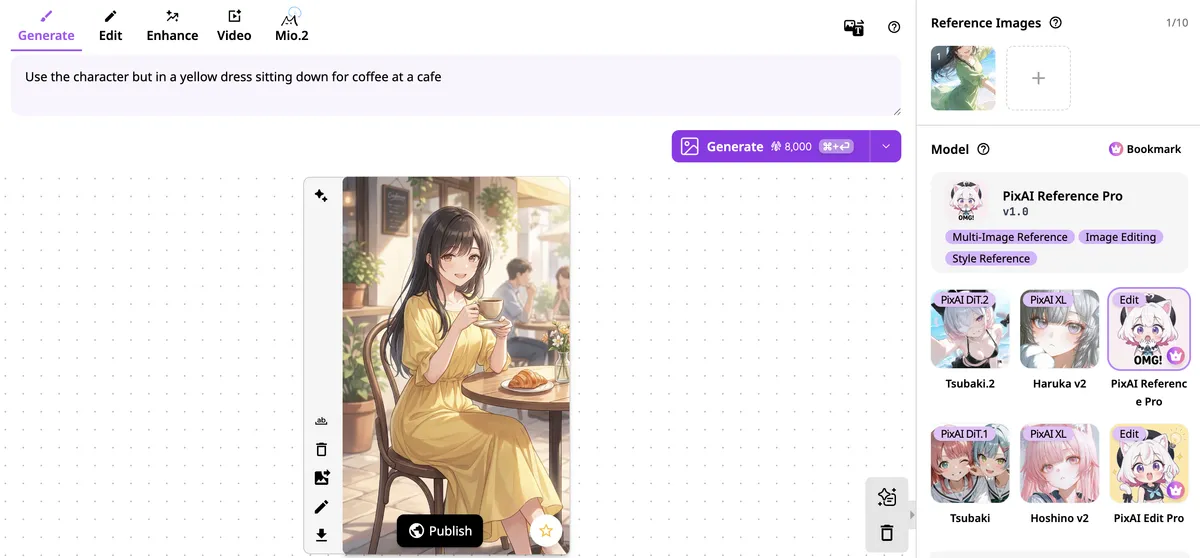 تجربه عملی PixAI، جایگزین متن‌باز OpenArt AI برای انیمه