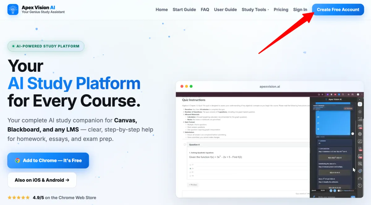 بررسی Apex Vision AI: این توضیحات تکالیف واقعاً کمککنندهاند