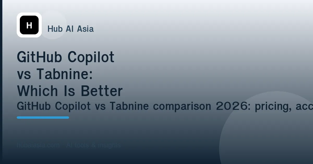 دو هوش مصنوعی کدنویسی در حال رقابت: GitHub Copilot و Tabnine در سال ۲۰۲۶