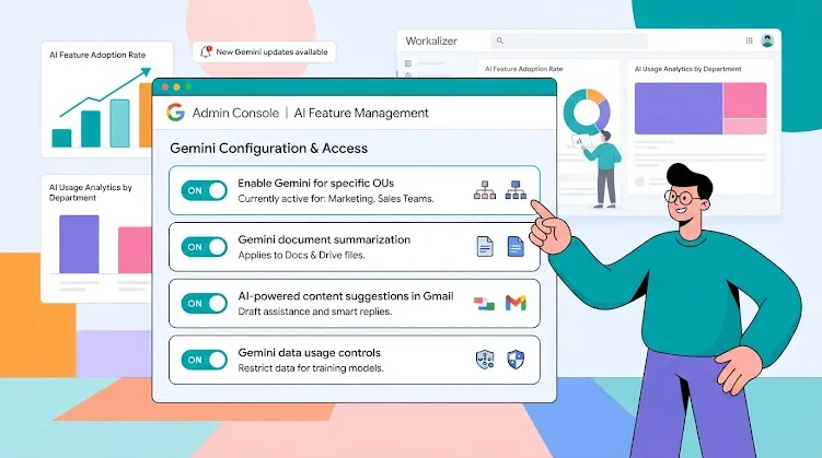 جیمینی در Google Workspace: دسترسی امن به اسناد و کنترلهای مدیریتی برای فایلهای شما