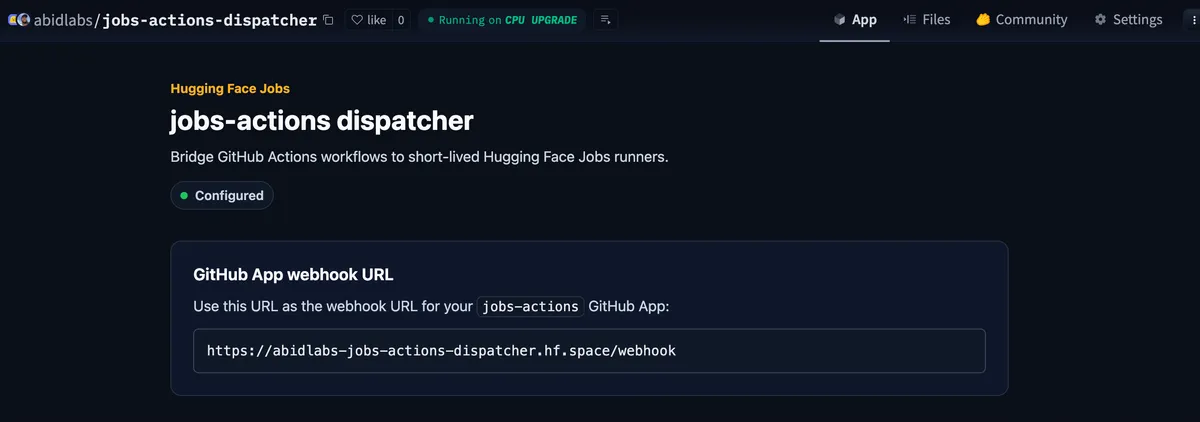 مهاجرت از GitHub CI به Hugging Face Jobs