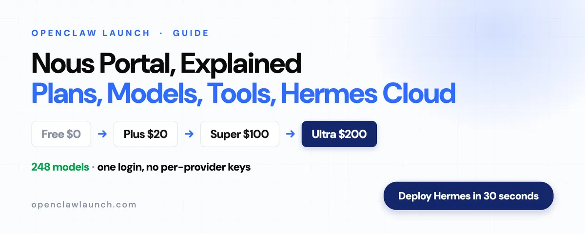 پورتال Nous: طرحها، مدلها، ابزارها و ابر Hermes