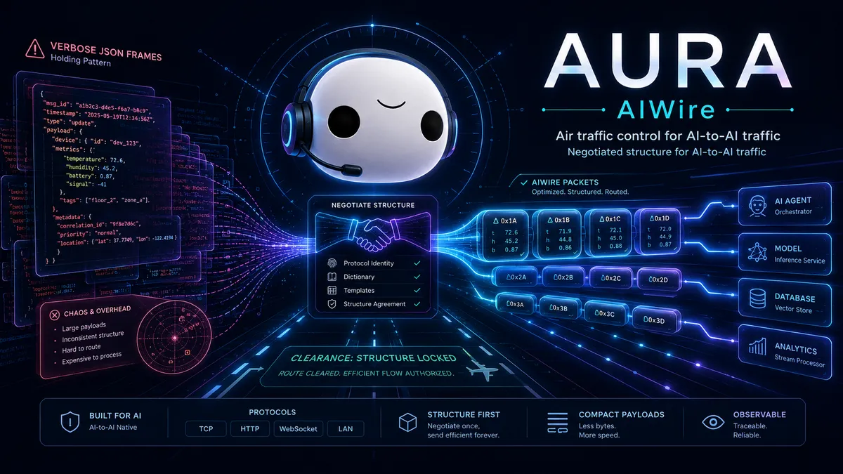 AURA: ابتدا ساختار را دست‌دهی کن، سپس تغییر را ارسال کن