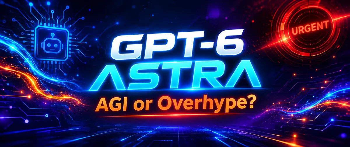 عنوان مقاله: «GPT-6 Astra اینجاست — واقعاً «طعم AGI» است یا فقط یک بهروزرسانی خوب؟»