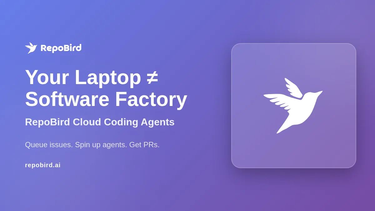 عامل کدنویسی ابری RepoBird.ai: یکبار آموزش، اجرای هوشمند در فضای ابری