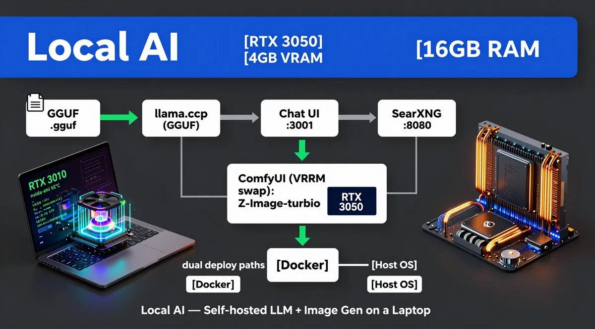 هوش مصنوعی خصوصی با بودجه محدود: مدل زبانی چندکاره روی کارت گرافیک ۴ گیگابایتی RTX 3050