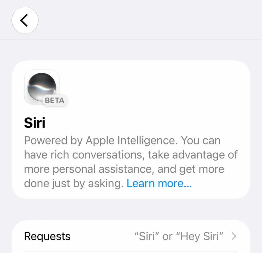 فکر کردم سیری جدید AI در iOS 27 دارم، تا اینکه در تنظیمات پنهانش پیدا کردم