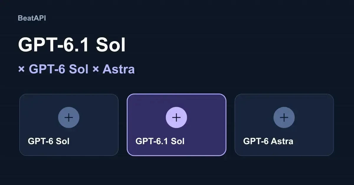 مقایسه هزینه و مهاجرت بین مدلهای کدنویسی GPT-6.1 Sol، GPT-6 Sol و Astra