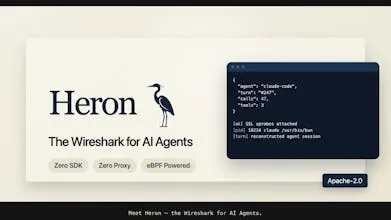Heron: ابزار Wireshark برای عامل‌های هوش مصنوعی؛ رصد پسیو eBPF