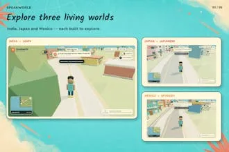جهانگوی: زبانها را با کشف جهانها و گفتگو با بومیان بیاموزید. | Product Hunt