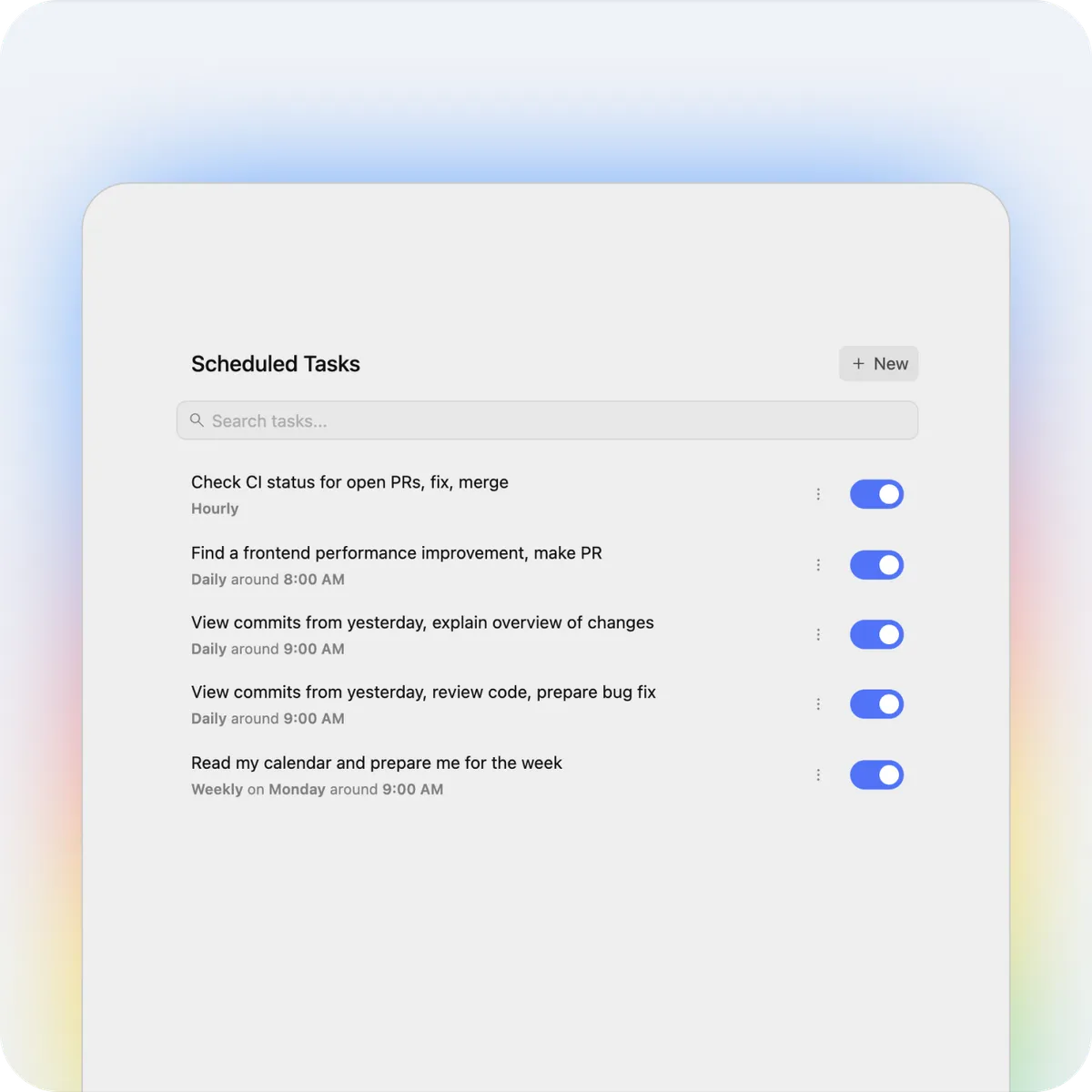Scheduled Tasks