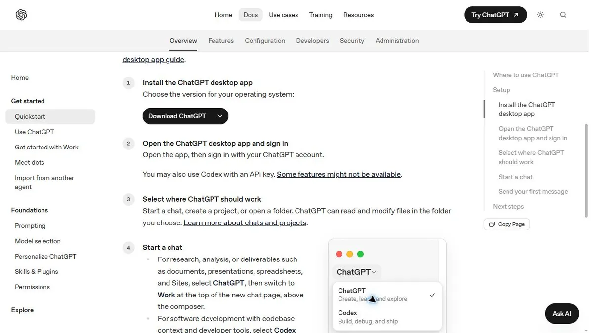 راهنمای مبتدیان: نصب گامبهگام Codex CLI، API و دسکتاپ در ویندوز و macOS