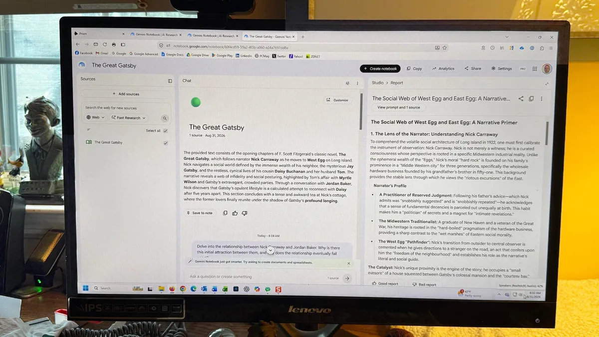تحلیل کتاب‌های Google Play با Gemini Notebook: ۳ روش کاربردی من