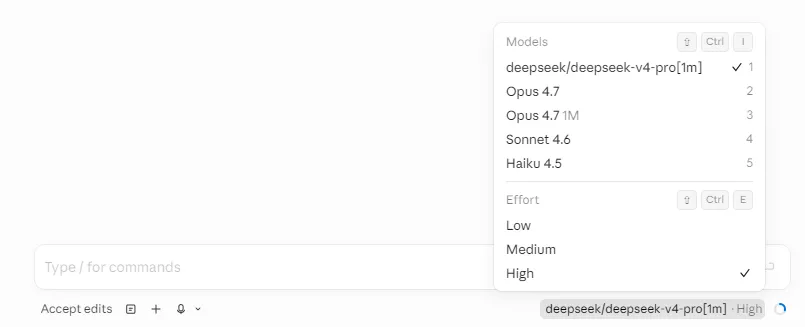 مخزن گیت‌هاب deepclaude: حلقه عامل Claude Code با DeepSeek V4 Pro یا OpenRouter. رابط یکسان، ۱۷ برابر ارزان‌تر