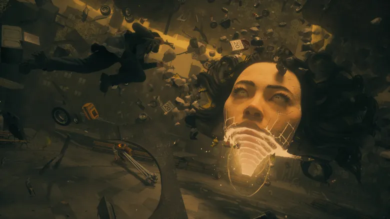 Control Resonant's Dylan Faden fights a giant head monster.