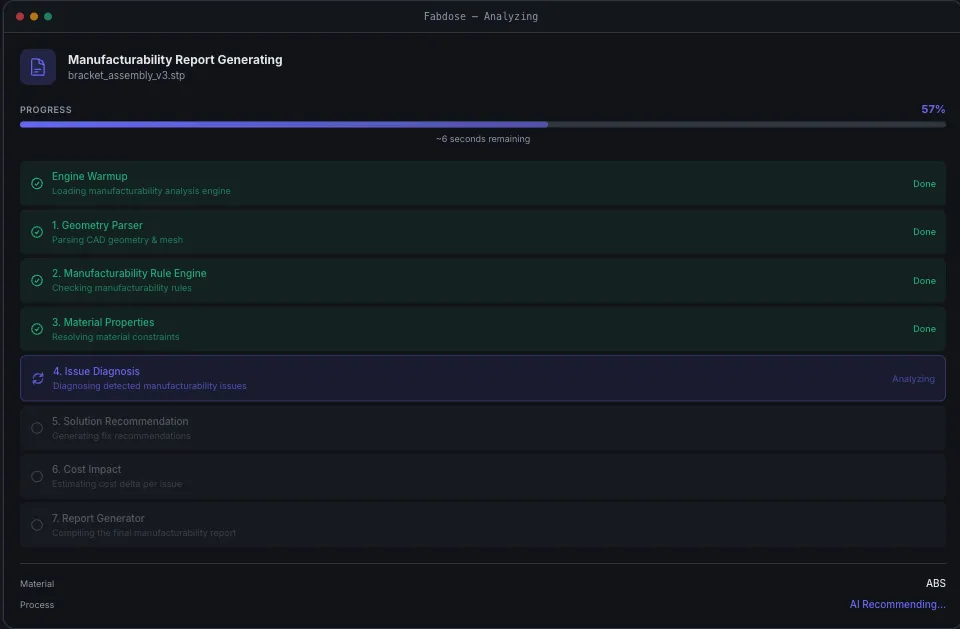 تحلیل فایل STEP توسط ChatGPT برای بررسی قابلیت ساخت