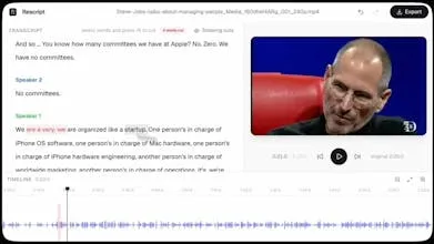 ریاسکریپت: ویرایش ویدیو مثل متن. جایگزین رایگان و متنباز دسکریپت، اجرا در مرورگر.