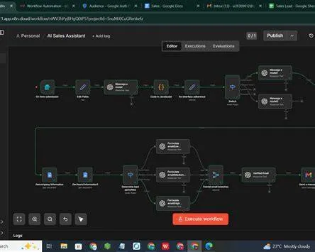 نحوه ساخت گردش کار صدای هوش مصنوعی n8n برای سرنخهای سقفسازی