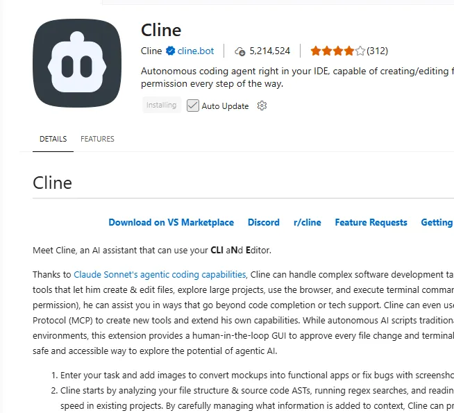 تصویری از تنظیمات API در VS Code برای اتصال OneHop AI Gateway به افزونه Cline