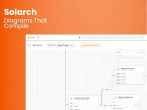 Solarch: نمودارهای تعاملی با هوش مصنوعی، کد شما همیشه همگام | Product Hunt
