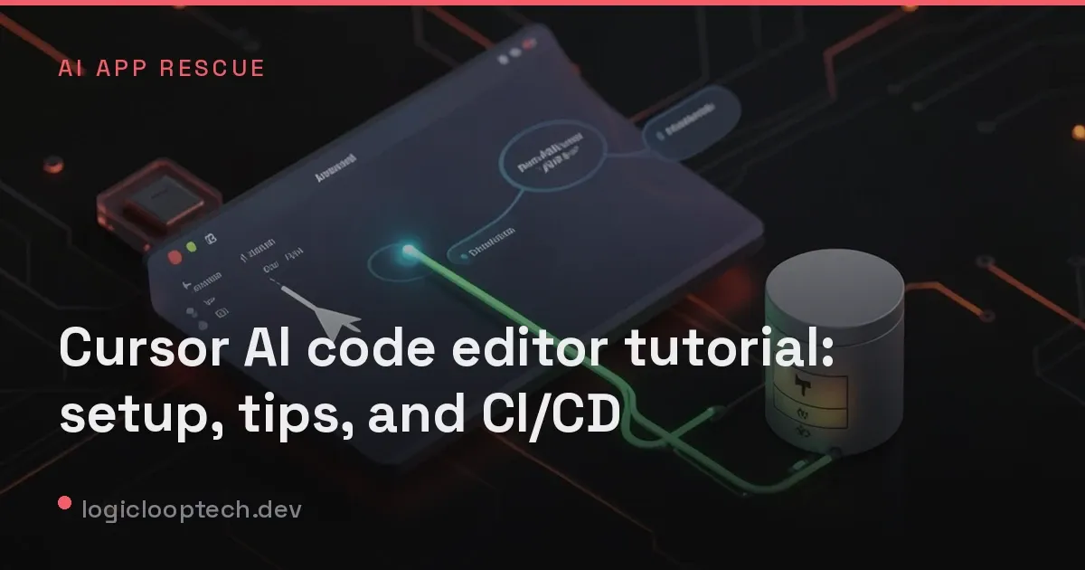 آموزش ویرایشگر کد Cursor AI: راهاندازی، نکات و CI/CD