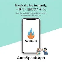 AuraSpeak: با اسکن QR، موانع زبان انگلیسی و ژاپنی را از بین ببرید | Product Hunt
