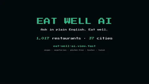 هوش مصنوعی Eat Well: یافتن رستوران مناسب هر رژیم غذایی در مرورگر
