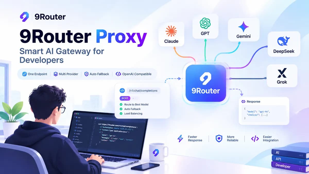 ۹Router Proxy: دروازه هوشمند هوش مصنوعی برای توسعهدهندگان و دستیارهای هوشمند