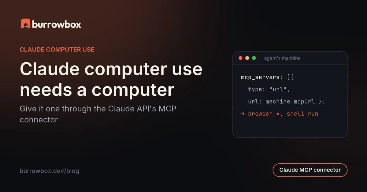 اتصال Claude به کامپیوتر از طریق API و پروتکل MCP برای کنترل سیستمعامل.