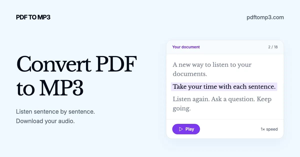 تبدیل PDF به MP3 با هوش مصنوعی که قبلاً پرداخت کردهاید