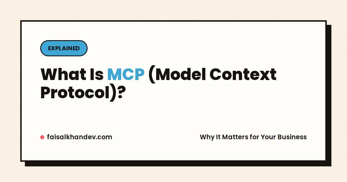 توضیح MCP برای توسعهدهندگانی که هنوز راهاندازی نکردهاند