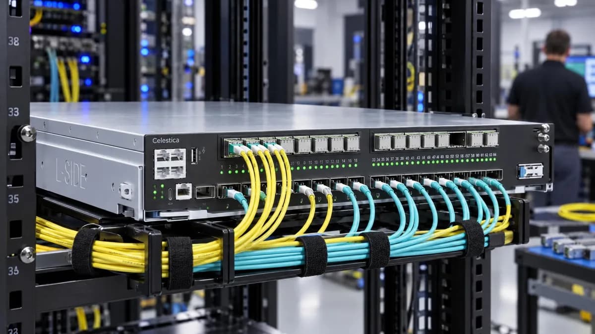 سوئیچ اپتیکی بستهبندیشده DS6005 سلستیکا برای مراکز داده هوش مصنوعی